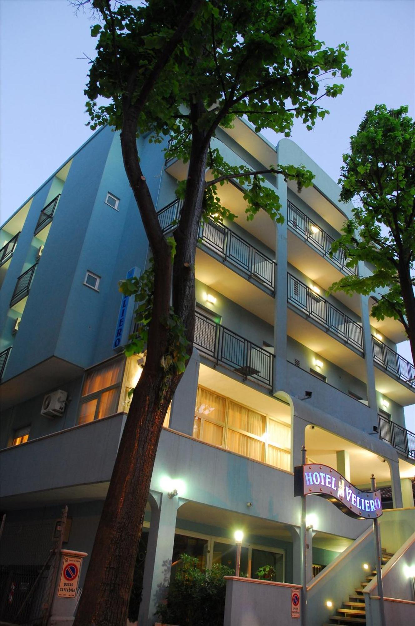 Hotel Veliero リミニ エクステリア 写真